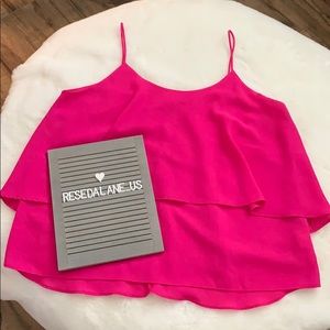 Paper Crane Spaghetti Strap Tank